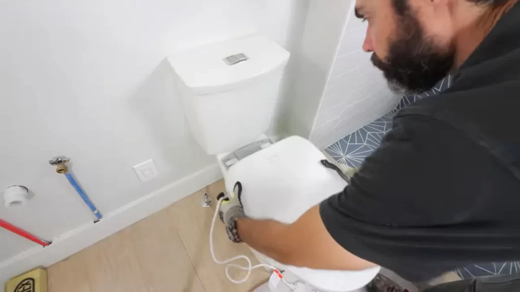 Adjusting The Bidet Settings