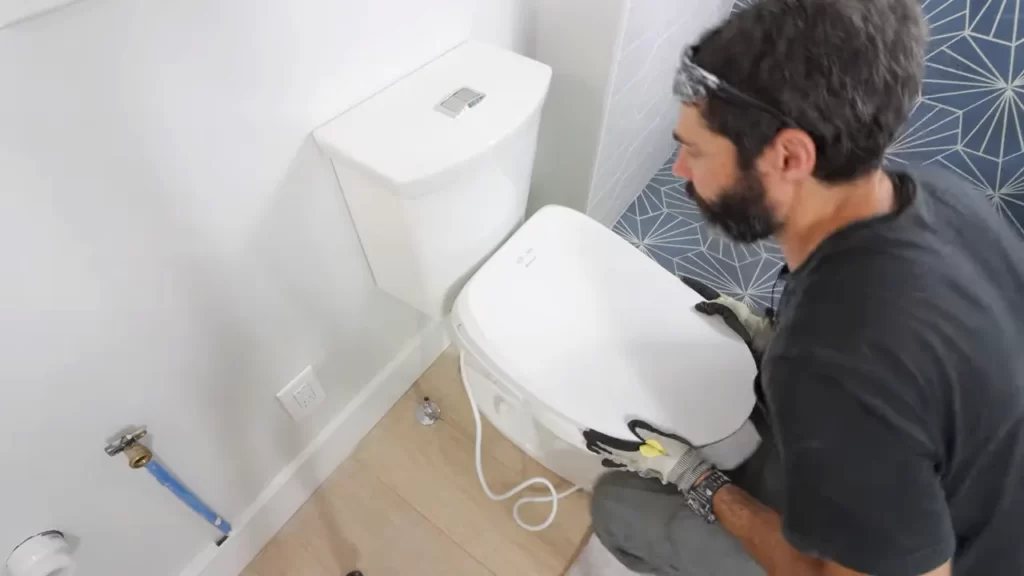 Connecting The Bidet To The Water Supply