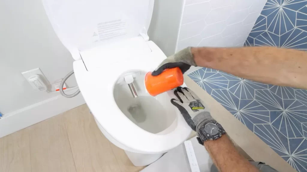 Installing The Bidet Attachment