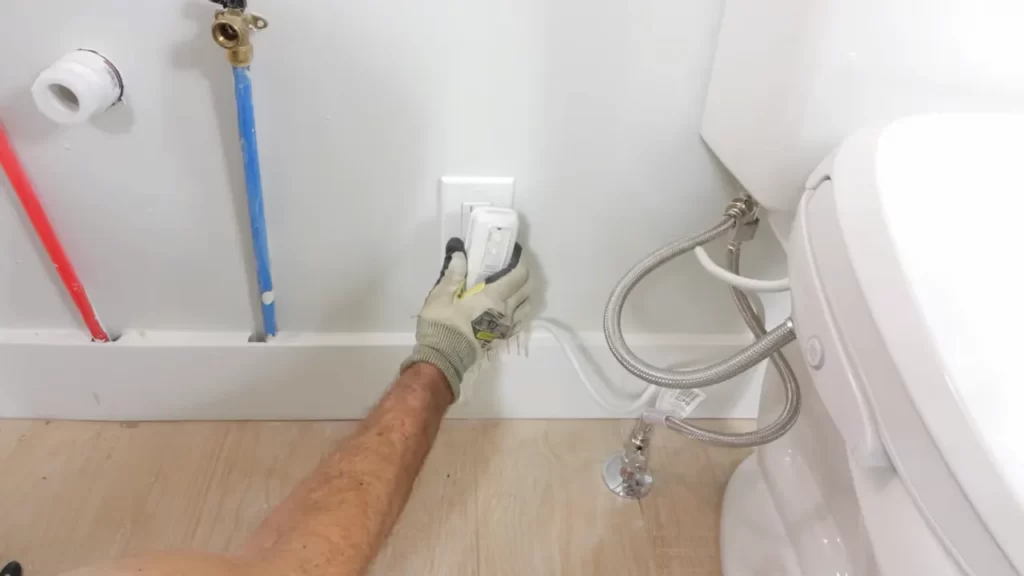 Detaching The Old Seat And Cleaning The Toilet