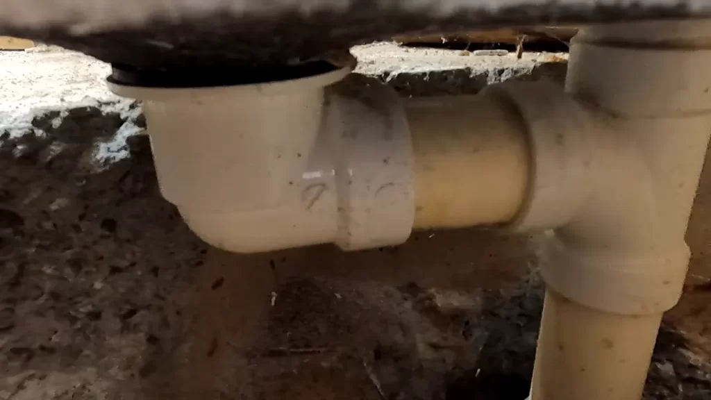 Installing The Shower Drain Flange