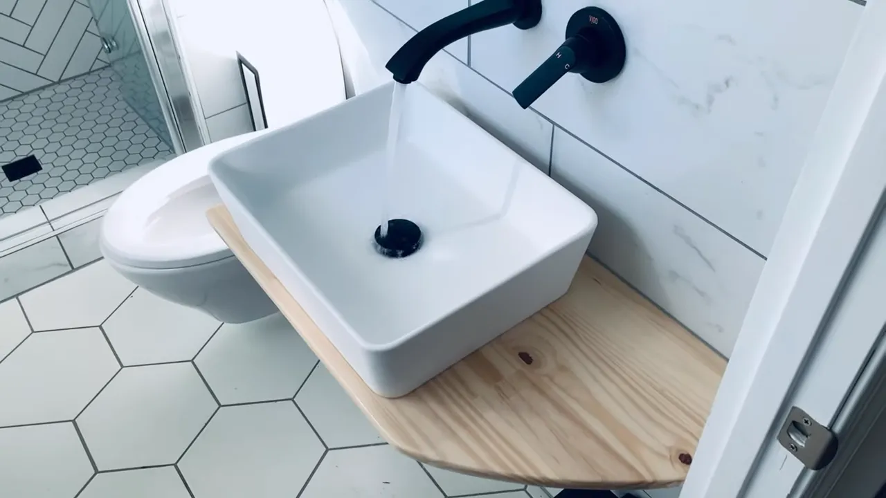 How to Install a Floating Sink