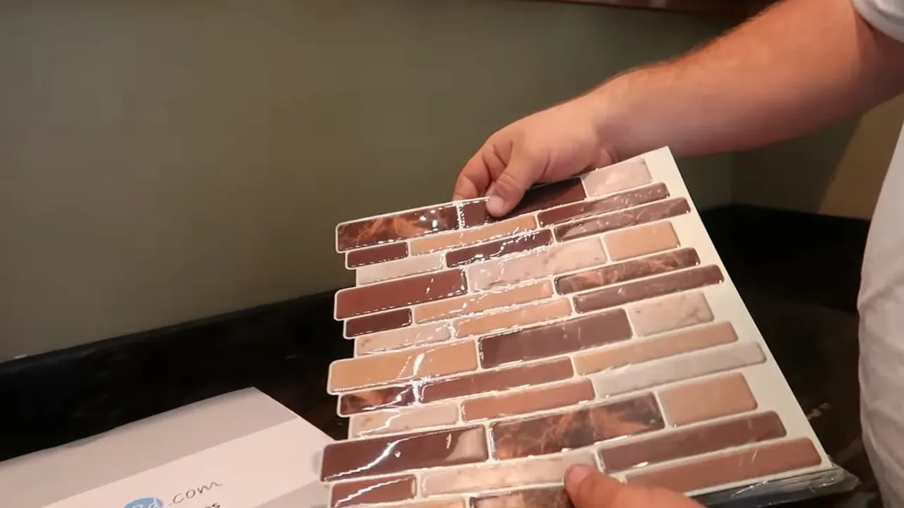 How to Install Peel And Stick Backsplash