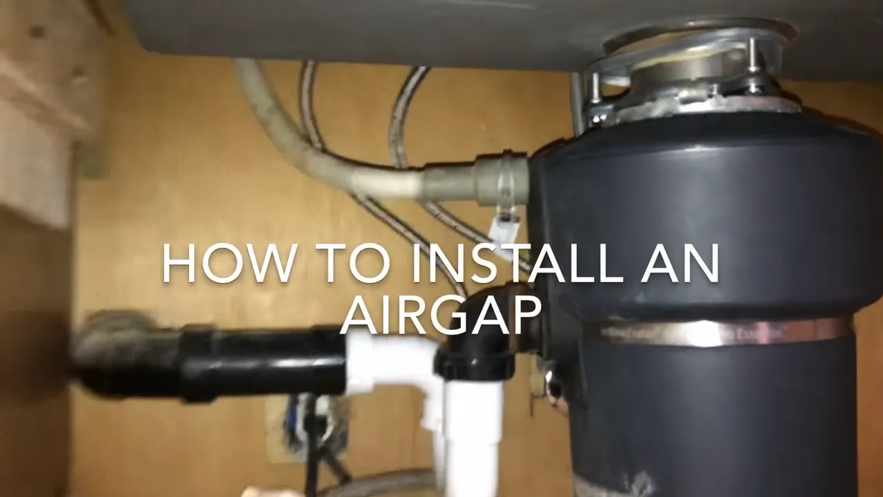 How to Install a Air Gap for Dishwasher