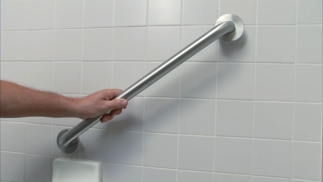 How to Effortlessly Install a Shower Grab Bar on Tile