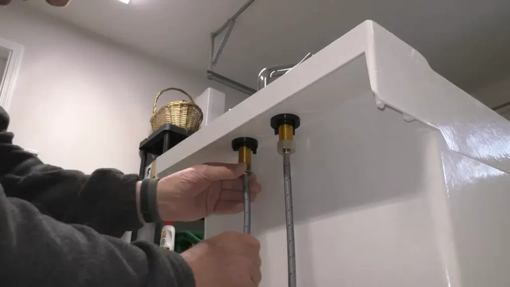 Installing The New Drain Pipe