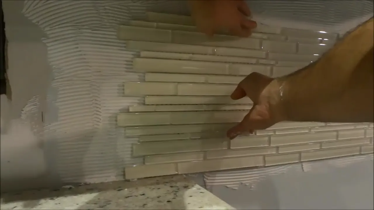 How to Install Tile With Mesh Backing