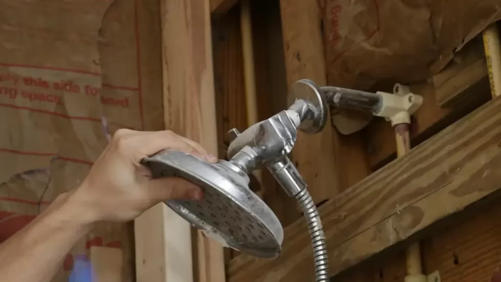 Step 3: Removing The Existing Shower Head And Trim