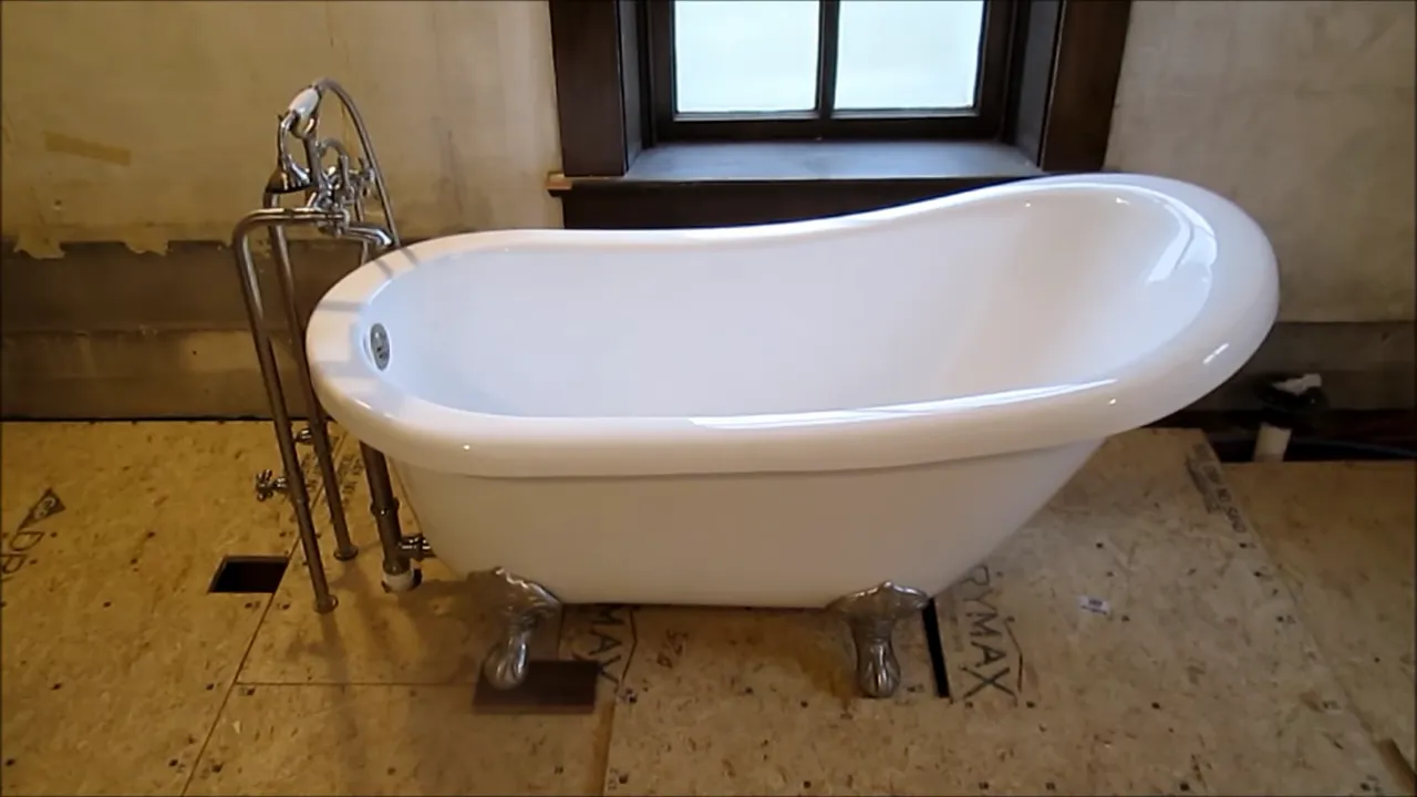 How to Install a Clawfoot Tub