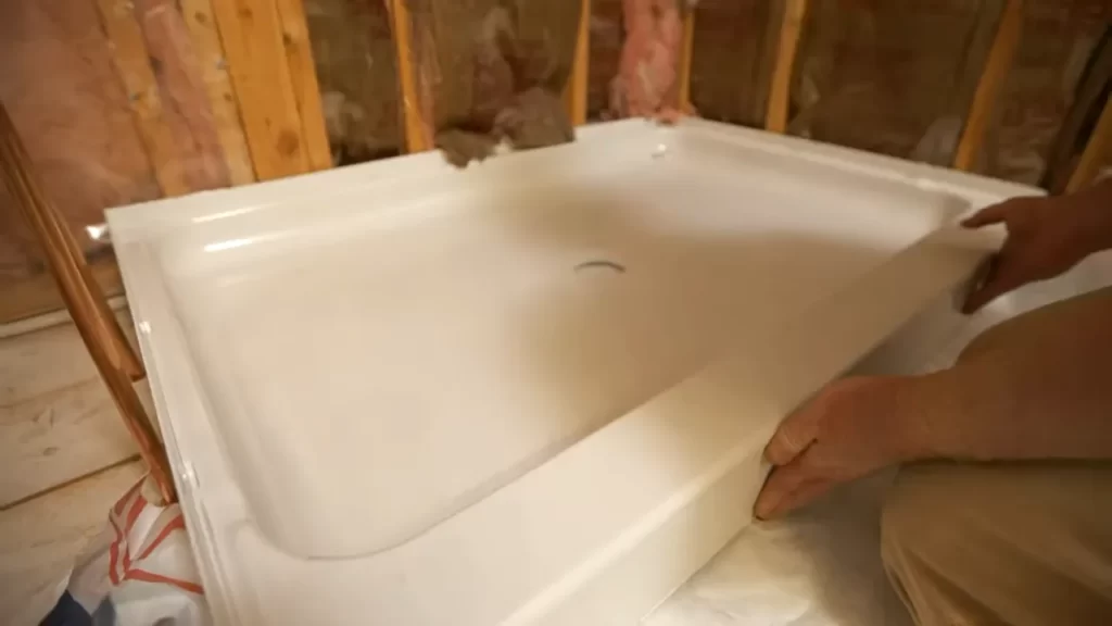 Installing The New Shower