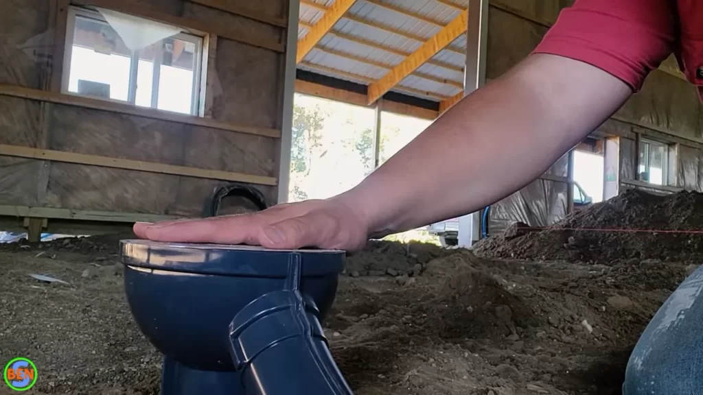 Installing The Floor Sink Drainage System