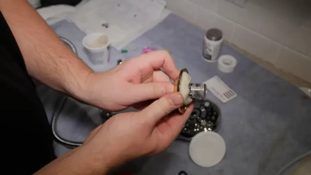 Removing The Old Shower Head