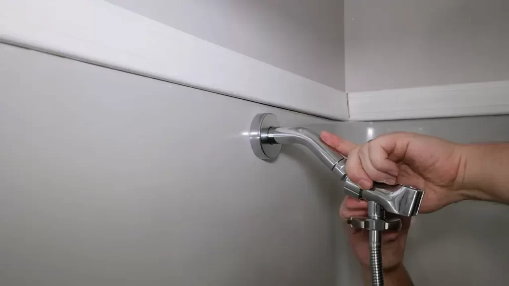 Installing The Shower Arm Mount