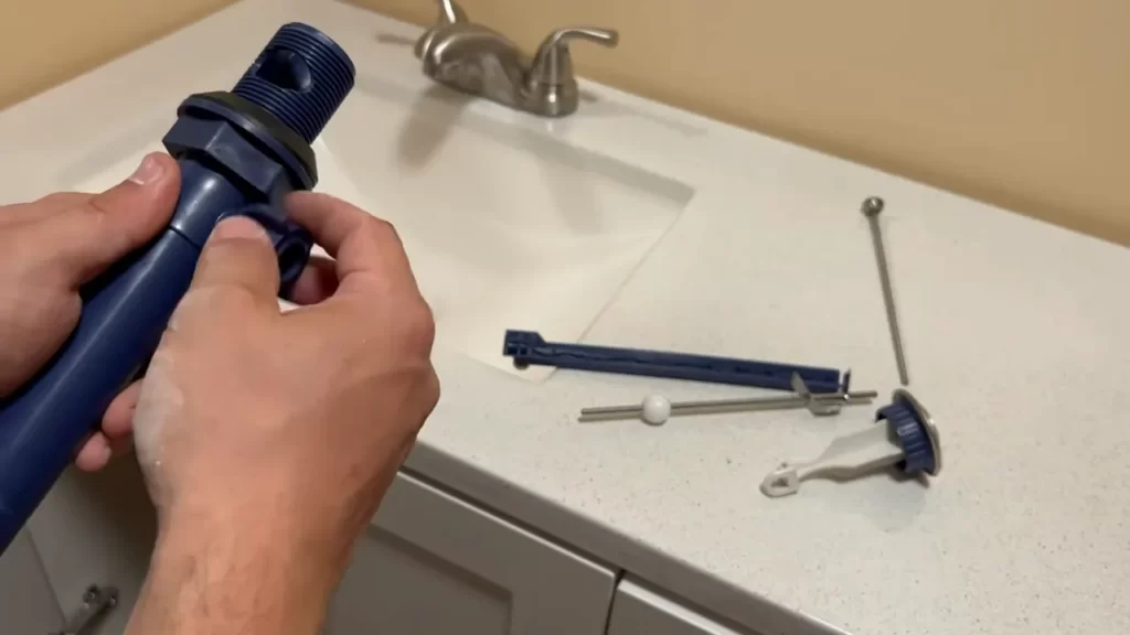 Installing The New Delta Bathroom Faucet