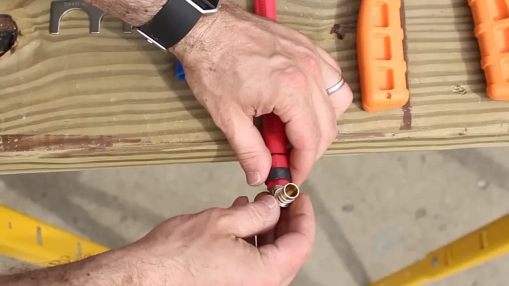 Removing The Old Plumbing From The Bathroom Sink