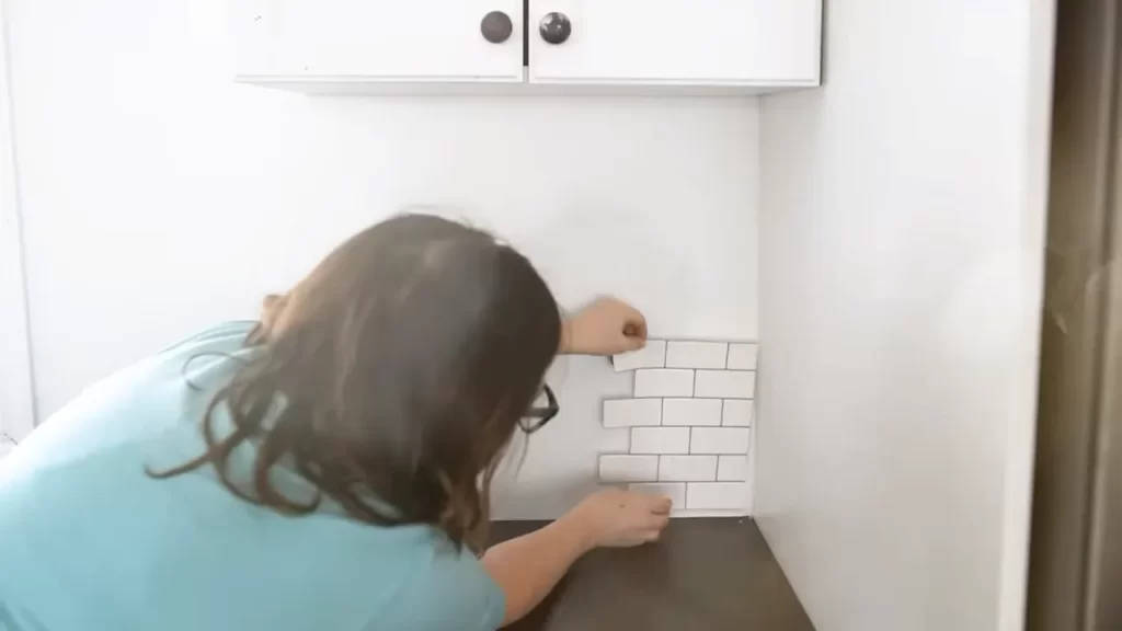 Step-By-Step Guide To Installing Stick On Backsplash