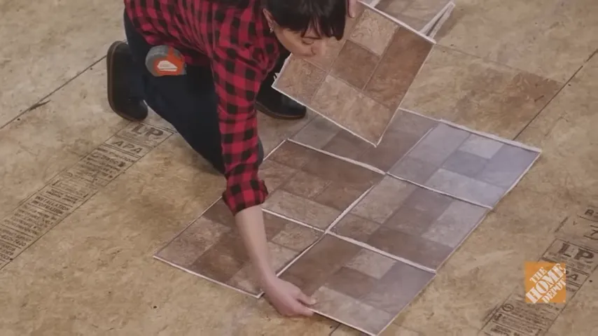 How to Install Peel And Stick Tile on Plywood