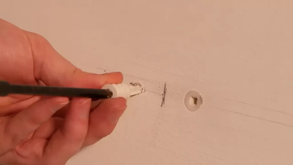 Installing Floating Shelves With Adhesive Hooks