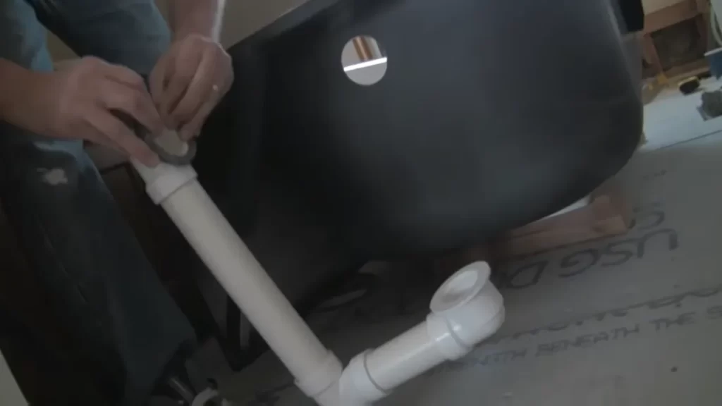Connecting The Drain Pipe