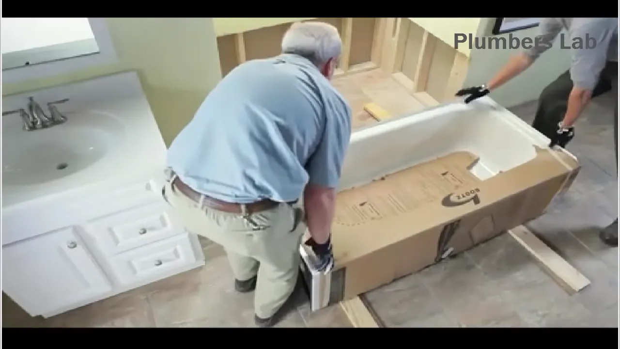 How to Install a Bathtub on Concrete Floor