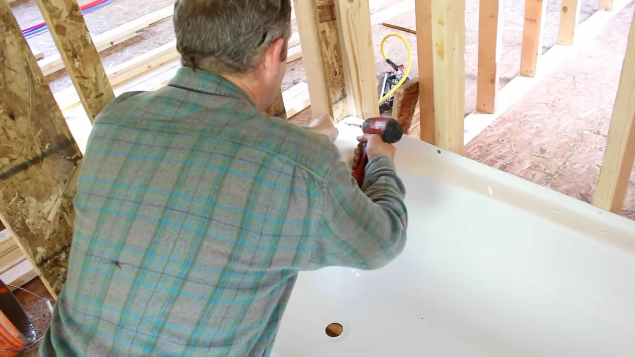 How to Install a Acrylic Bathtub