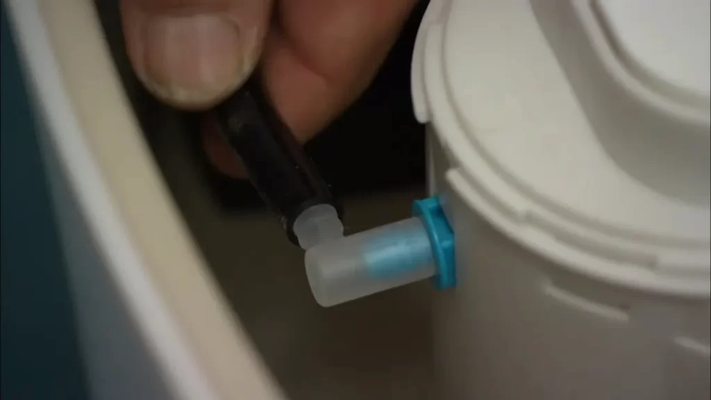 Installing The Dual Flush Toilet