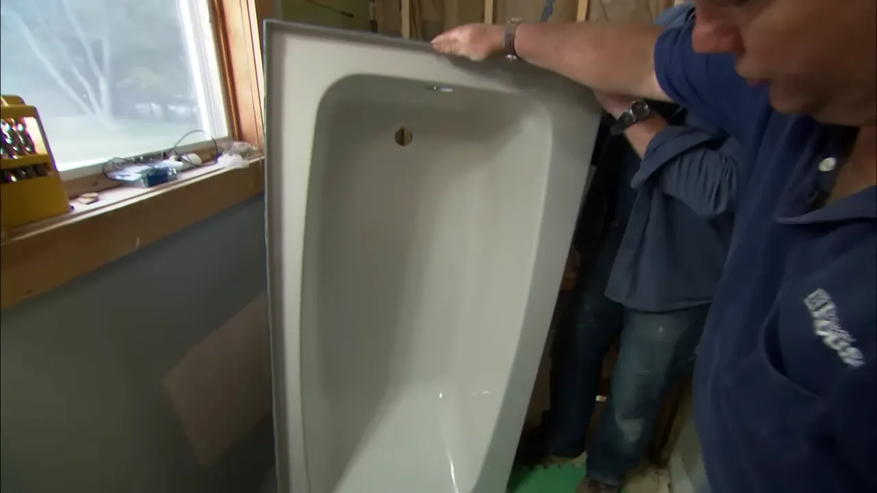 How to Install a Fiberglass Bathtub