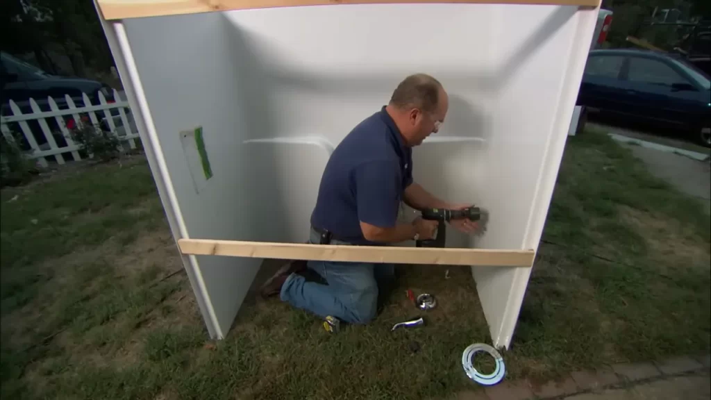 Installing The Drain And Overflow