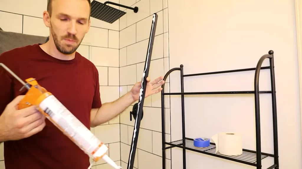 Preparing The Shower Area