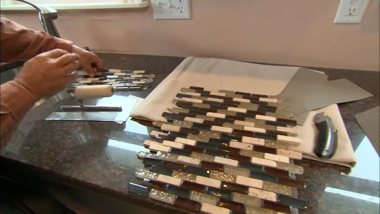 How to Install Glass Tile Backsplash