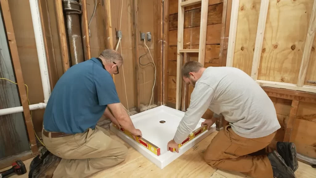 Step 2: Assembling And Positioning The Shower Stall