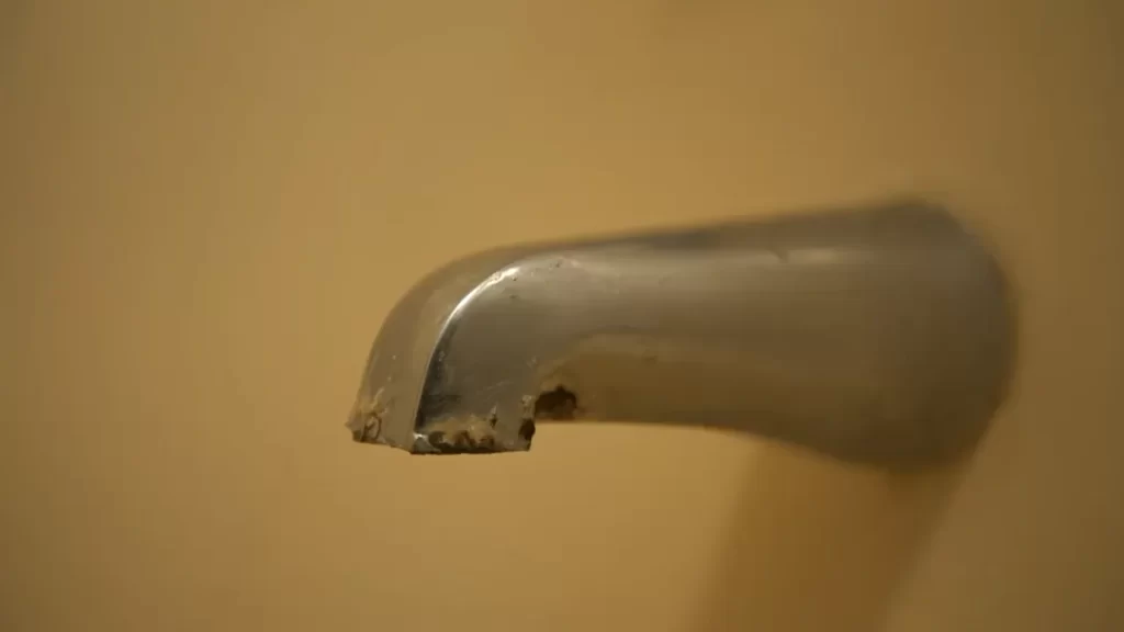 Installing The New Bathtub Spout