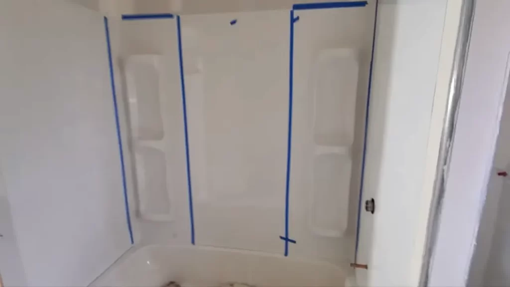 Preparing The Bathtub Area