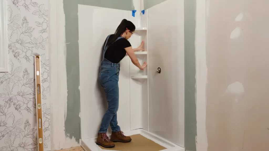 How to Easily Install Shower Wall Surround Corner Wall Panel