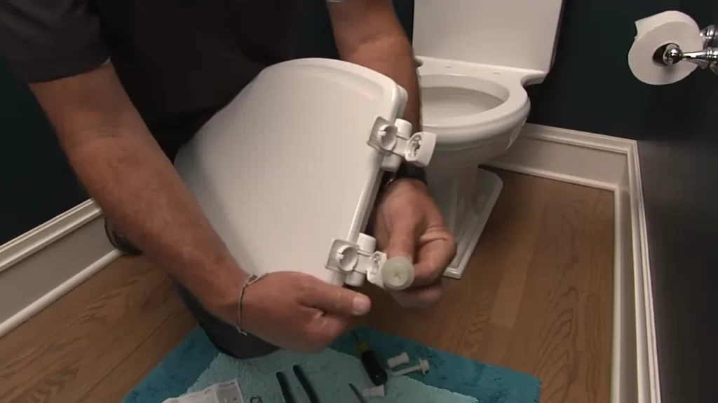 Step 1: Removing The Old Toilet Seat