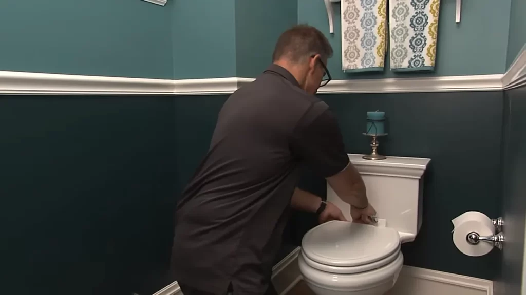 Step 3: Installing The New Toilet Seat