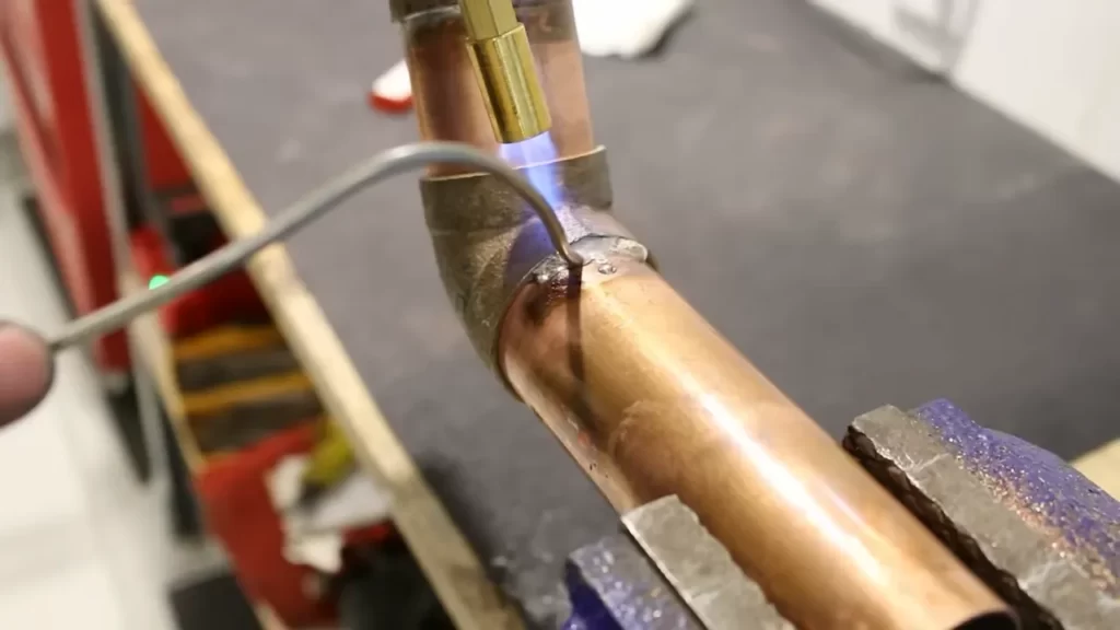 Cleaning And Fluxing The Pipe Joints