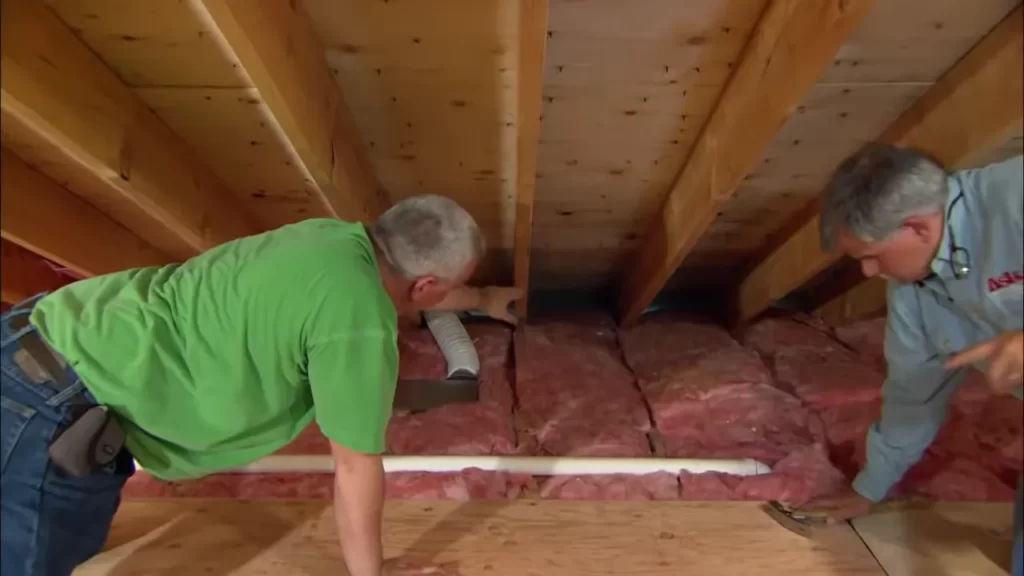 Installing The Roof Flashing