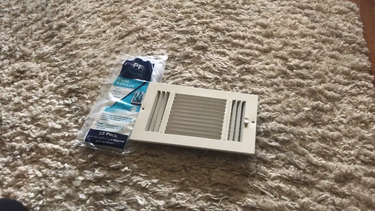 How to Install Vent Filters