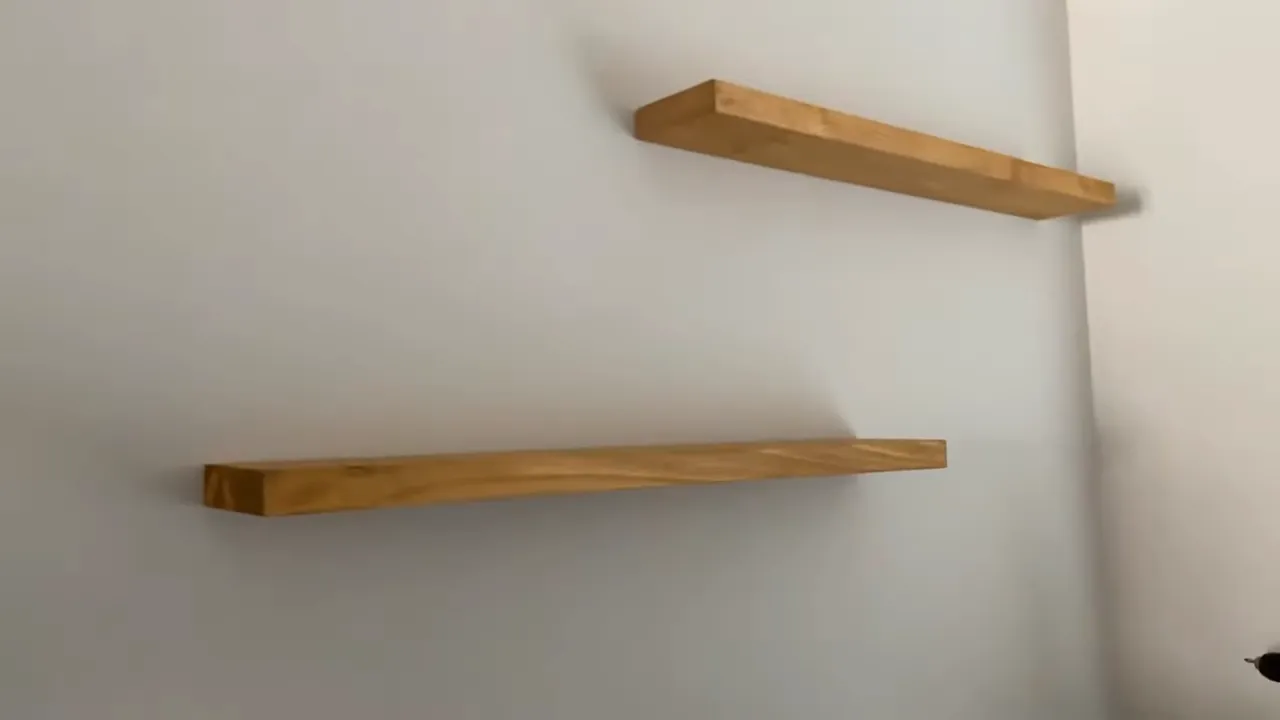 How to Install Floating Shelves on Drywall