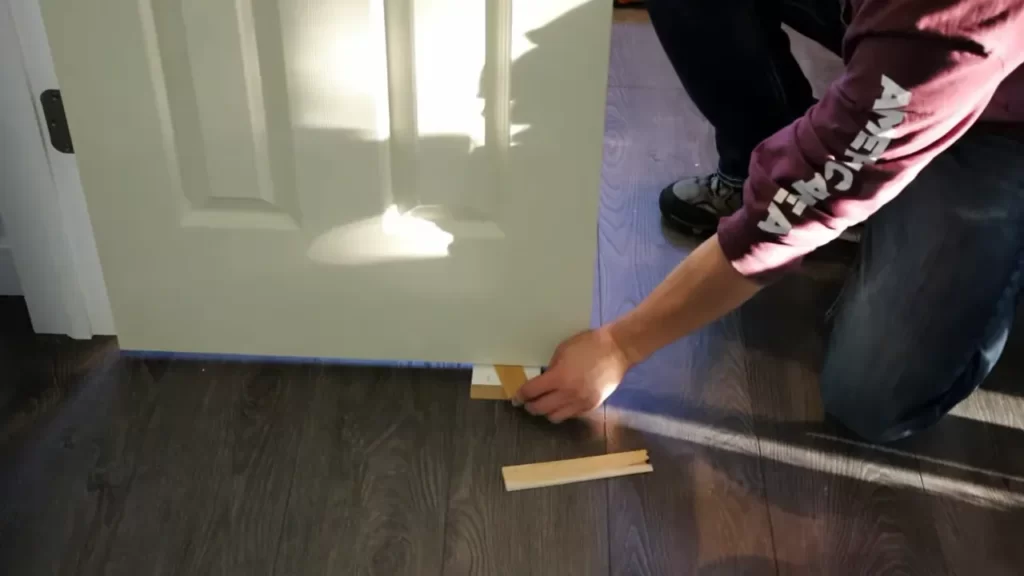 Installing The Door Frame And Frame Components