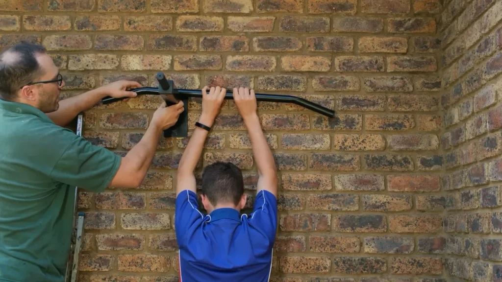 Installing The Pull Up Bar