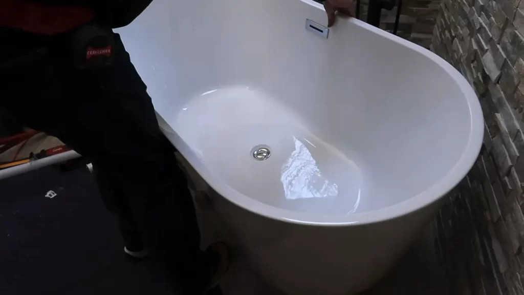 Installing The Freestanding Jetted Tub