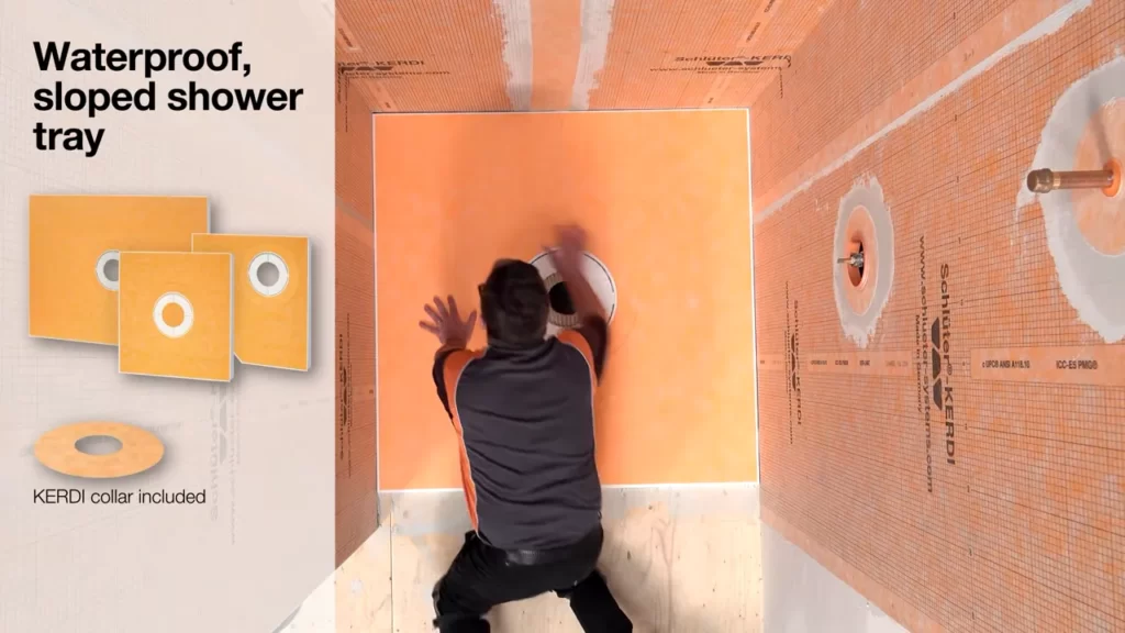 Building The Shower Base