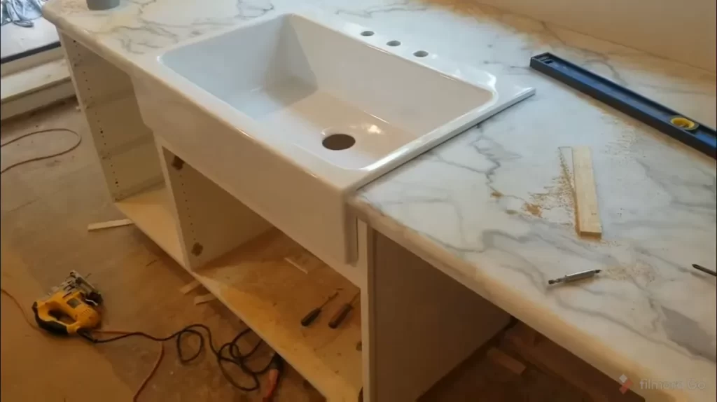 How to Effortlessly Install a Drop in Farmhouse Sink