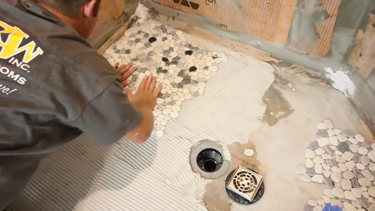 How to Effortlessly Install Pebble Shower Floor