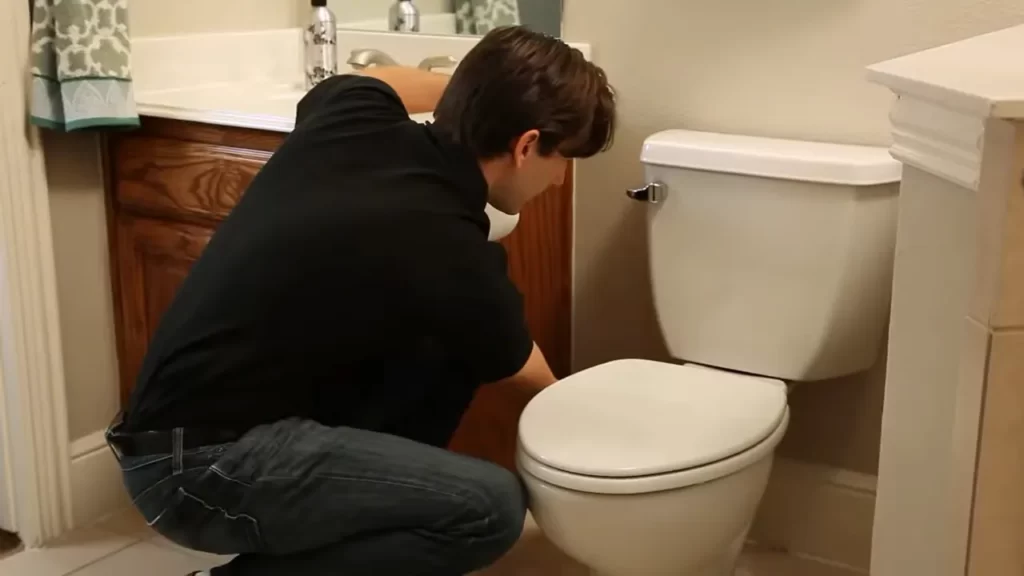 Preparing The Toilet And Floor For Installation