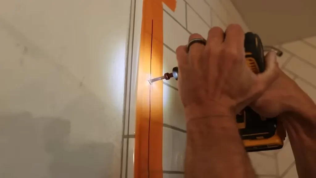 Step 4: Install The Shower Door Hardware
