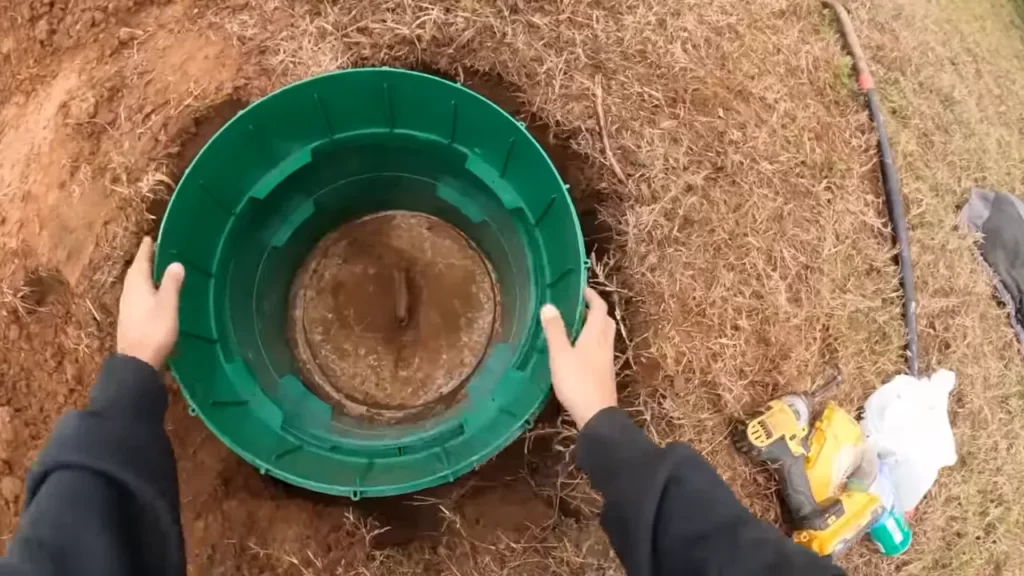 Taking Accurate Measurements Of The Septic Tank Opening