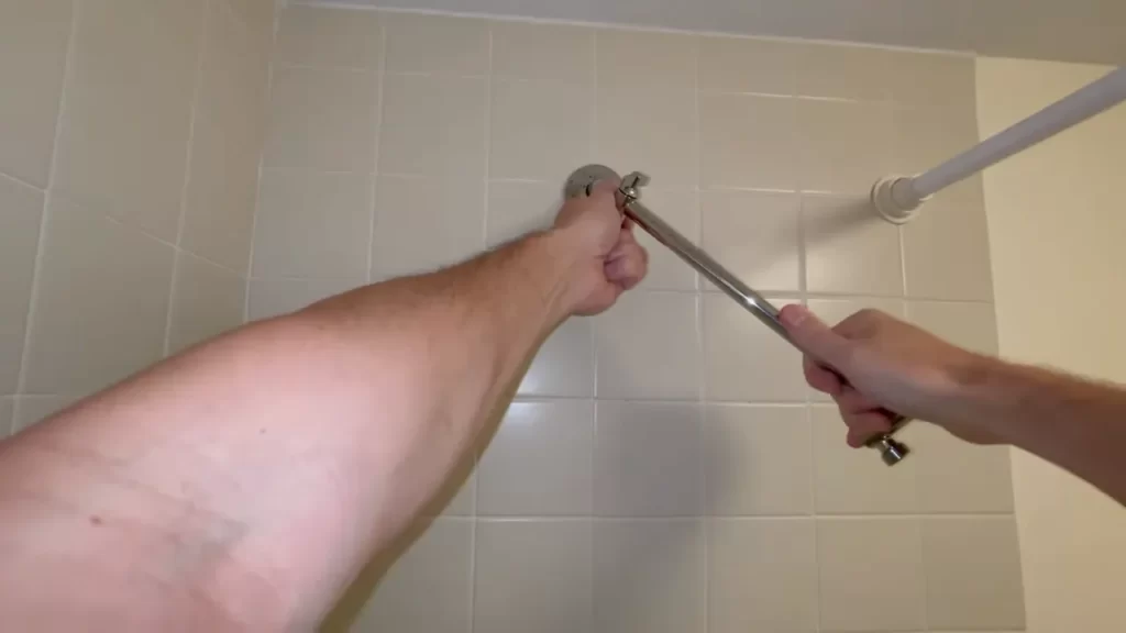 Installing The Shower Head Extension Arm